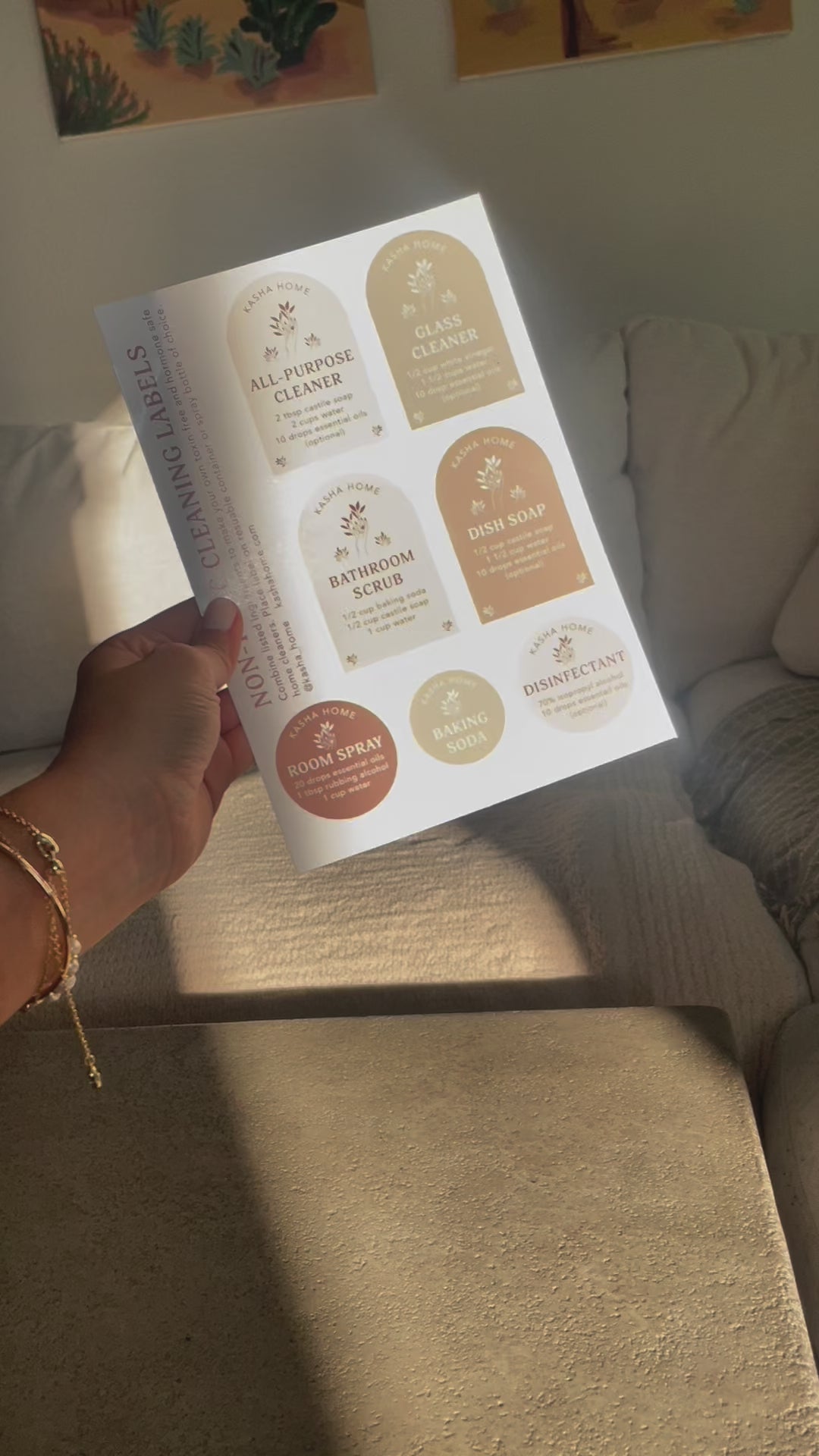 Non-Toxic Cleaning Labels and Recipes - Castile Soap
