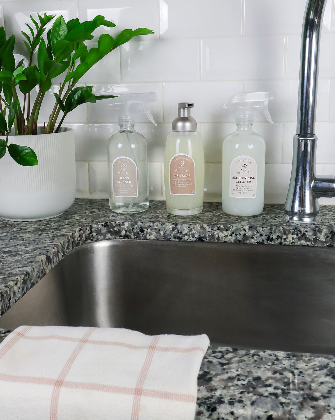 Non-Toxic Cleaning Labels and Recipes - Castile Soap