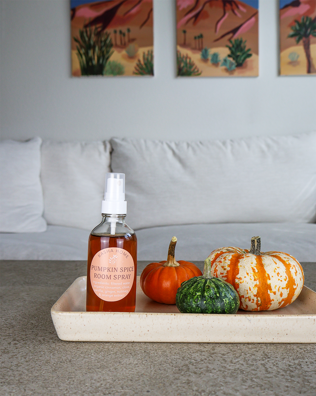 Pumpkin Spice All-Natural Organic Room Spray