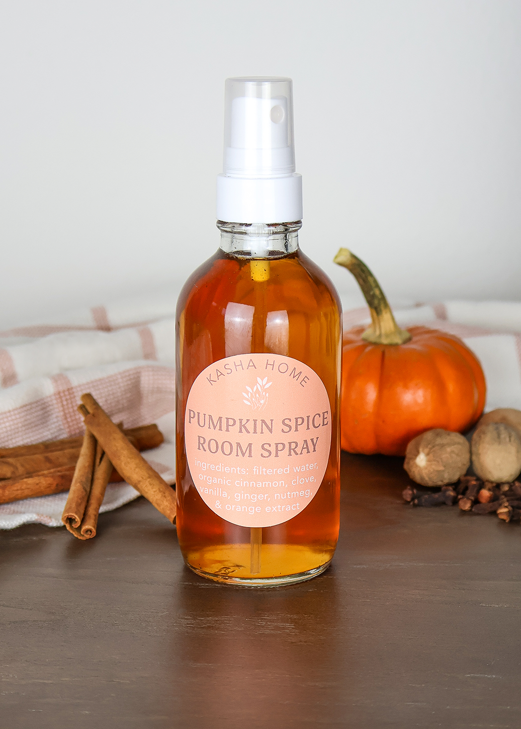 Pumpkin Spice All-Natural Organic Room Spray